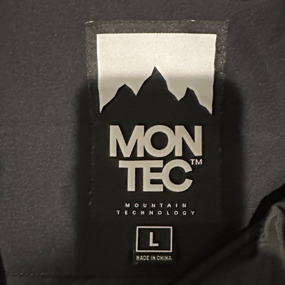 Montec Black Ski & Snowboard Jacket for Men - Picture 2 of 2